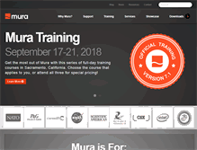 Tablet Screenshot of getmura.com